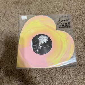 NEW! Taylor Swift Live From Paris Heart Shape Vinyl 2025